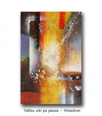 Tablou abstract living, dormitor 90x60cm - NO LIMIT (4) - LIVRARE GRATUITA foto