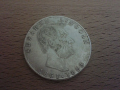 Moneda America, dolar SUA - Dollar Abraham Lincoln foto