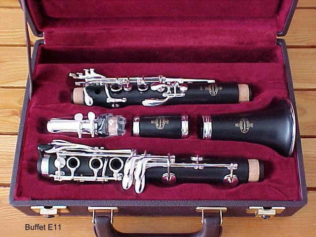 Clarinet sib lemn de abanos buffet crampon e11 france cu mustiuc Vandoren  clasic B45. | Okazii.ro