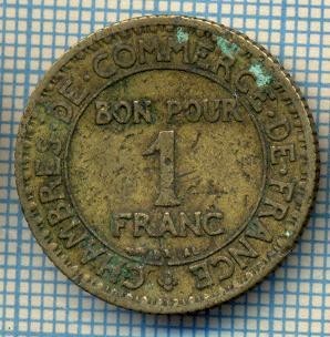 1637 MONEDA - FRANTA - 1 FRANC - anul 1922 -starea care se vede foto