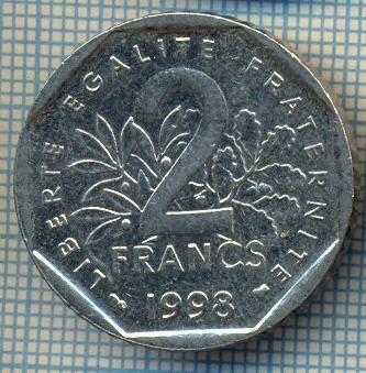 1614 MONEDA - FRANTA - 2 FRANCS - anul 1998 -starea care se vede foto