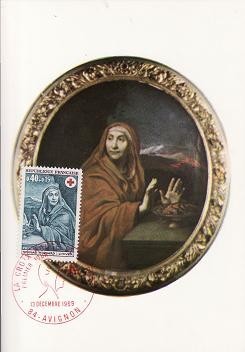2052 - Franta carte maxima 1969 foto