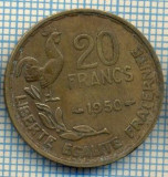 1633 MONEDA - FRANTA - 20 FRANCS - anul 1950 (trei pene ) -starea care se vede