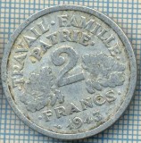 1622 MONEDA - FRANTA - 2 FRANCS - anul 1943(GUVERNUL DE LA VICHY) -starea care se vede