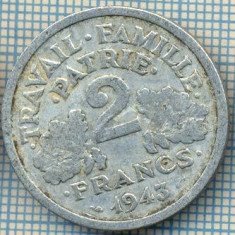 1622 MONEDA - FRANTA - 2 FRANCS - anul 1943(GUVERNUL DE LA VICHY) -starea care se vede