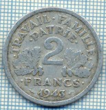 1624 MONEDA - FRANTA - 2 FRANCS - anul 1943(GUVERNUL DE LA VICHY) -starea care se vede