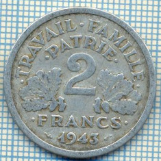 1624 MONEDA - FRANTA - 2 FRANCS - anul 1943(GUVERNUL DE LA VICHY) -starea care se vede