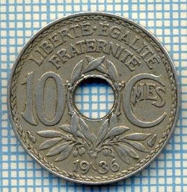 1661 MONEDA - FRANTA - 10 CENTIMES - anul 1936 -starea care se vede foto