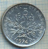 1613 MONEDA - FRANTA - 5 FRANCS - anul 1974 -starea care se vede