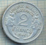 1620 MONEDA - FRANTA - 2 FRANCS - anul 1946 -starea care se vede