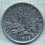 1610 MONEDA - FRANTA - 5 FRANCS - anul 1978 -starea care se vede