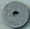1667 MONEDA - FRANTA - 10 CENTIMES - anul 1941(cu semn sub ,,MES&quot; si stanga-dreapta an) -starea care se vede