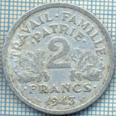 1623 MONEDA - FRANTA - 2 FRANCS - anul 1943(GUVERNUL DE LA VICHY) -starea care se vede