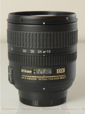 Nikon 18-70mm f/3.5-4.5G ED IF AF-S DX Nikkor Zoom Lens foto