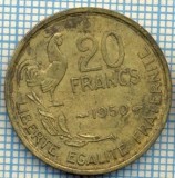 1632 MONEDA - FRANTA - 20 FRANCS - anul 1950 (patru pene -rara) -starea care se vede