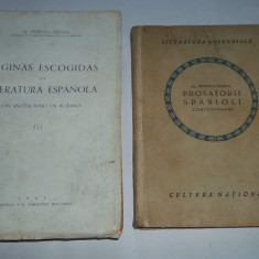 Popescu Telega Paginas escogidas de literatura espanola Prosatorii spanioli