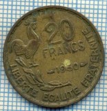 1631 MONEDA - FRANTA - 20 FRANCS - anul 1950 (trei pene) -starea care se vede