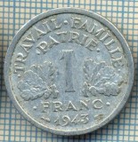 1645 MONEDA - FRANTA - 1 FRANC - anul 1943 (Guvernul de la Vichy) -starea care se vede