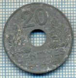 1654 MONEDA - FRANTA - 20 CENTIMES - anul 1943 (Guvernul de la Vichy) -starea care se vede