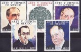 s3 Mexic 1973 - Yv.no.PA 356-60,serie completa,neuzata