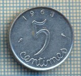 1674 MONEDA - FRANTA - 5 CENTIMES - anul 1963 -starea care se vede