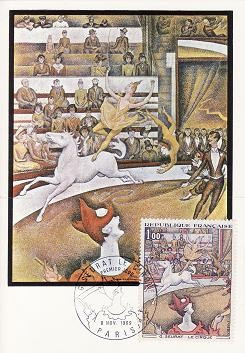 2032 - Franta carte maxima 1969