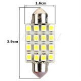 BEC MASINA cu LED pentru PLAFONIERA sau numar latime 39mm