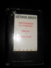 Henrik Ibsen, Teatru (vol 1., editie cartonata) foto