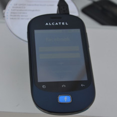 Alcatel One Touch 908 albastru codat orange 0 minute pachetul prezinta telefon+incarcator+cablu de date