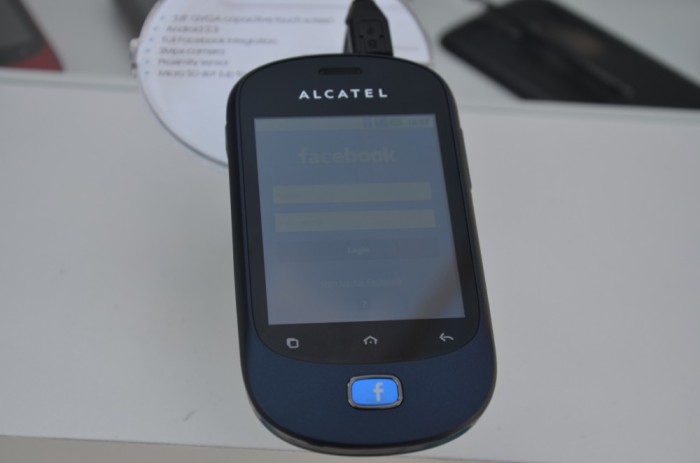 Alcatel One Touch 908 albastru codat orange 0 minute pachetul prezinta telefon+incarcator+cablu de date