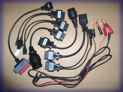Set complet cabluri adaptoare pentru turisme compatibile Autocom - oferta pret ! foto