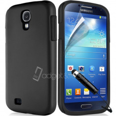 HUSA TELEFON HIBRID (AMD SI GEL) SAMSUNG GALAXY S4 I9500 +FOLIE DE PROTECTIE ECRAN + MINI STYLUS foto