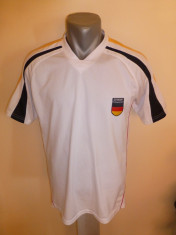 Tricou fotbal de la Shamp Germany; marime XS: 51 cm bust etc.; impecabil, ca nou foto
