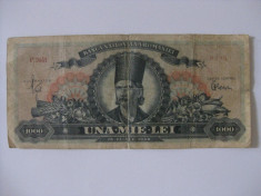 1000 LEI 1948 IN STARE BUNA foto