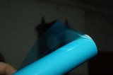 Folie transparenta stopuri/faruri/proiectoare ORACAL 8300-Albastru Xenon-50x50cm