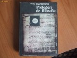 D1 TITU MAIORESCU - PRELEGERI DE FILOSOFIE, Alta editura