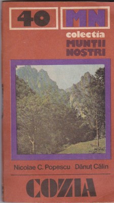 N C Popescu , D Calin - Cozia ( Muntii nostrii nr 490) foto