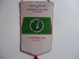 Fanion fotbal - Colegiul Judetean al Antrenorilor de Fotbal Prahova 13.10.1986 Ploiesti