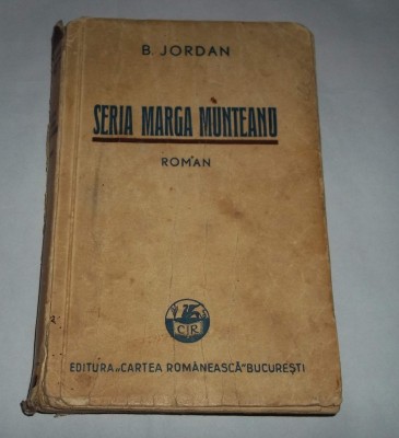 B. Jordan - Seria Marga Munteanu (1939) foto