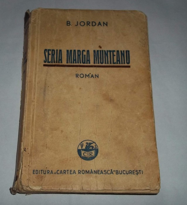 B. Jordan - Seria Marga Munteanu (1939)