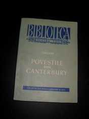 CHAUCER-POVESTIRILE DIN CANTERBURY foto