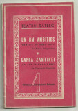 UN OM AMBITIOS - CAPRA ZAMFIREI, teatru satesc, editie 1948 (Biblioteca Indrumatorul Cultural Nr.1)