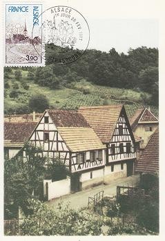 2231 - Franta carte maxima 1977 foto