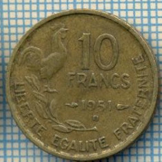 1685 MONEDA - FRANTA - 10 FRANCS - anul 1951 B -starea care se vede