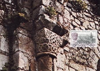 2349 - Franta carte maxima 1985