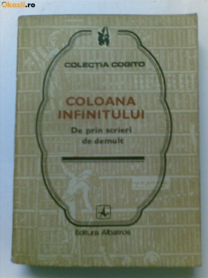 d2 COLOANA INFINITULUI - DE PRIN SCRIERI DE DEMULT foto