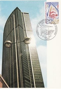 3943 - Franta carte maxima 1977 foto