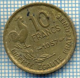 1686 MONEDA - FRANTA - 10 FRANCS - anul 1957 -starea care se vede