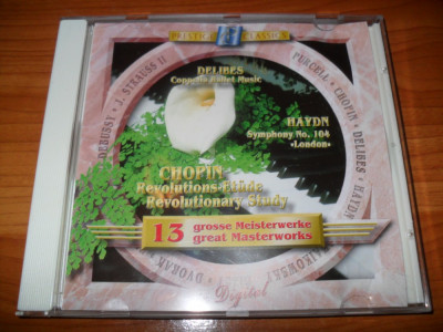 Prestige Classics, 13 Great Masterworks, Chopin, Haydn, Delibes, Strauss foto