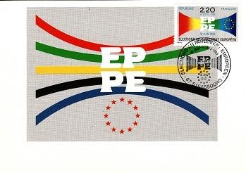 6509 - Franta carte maxima 1989 foto